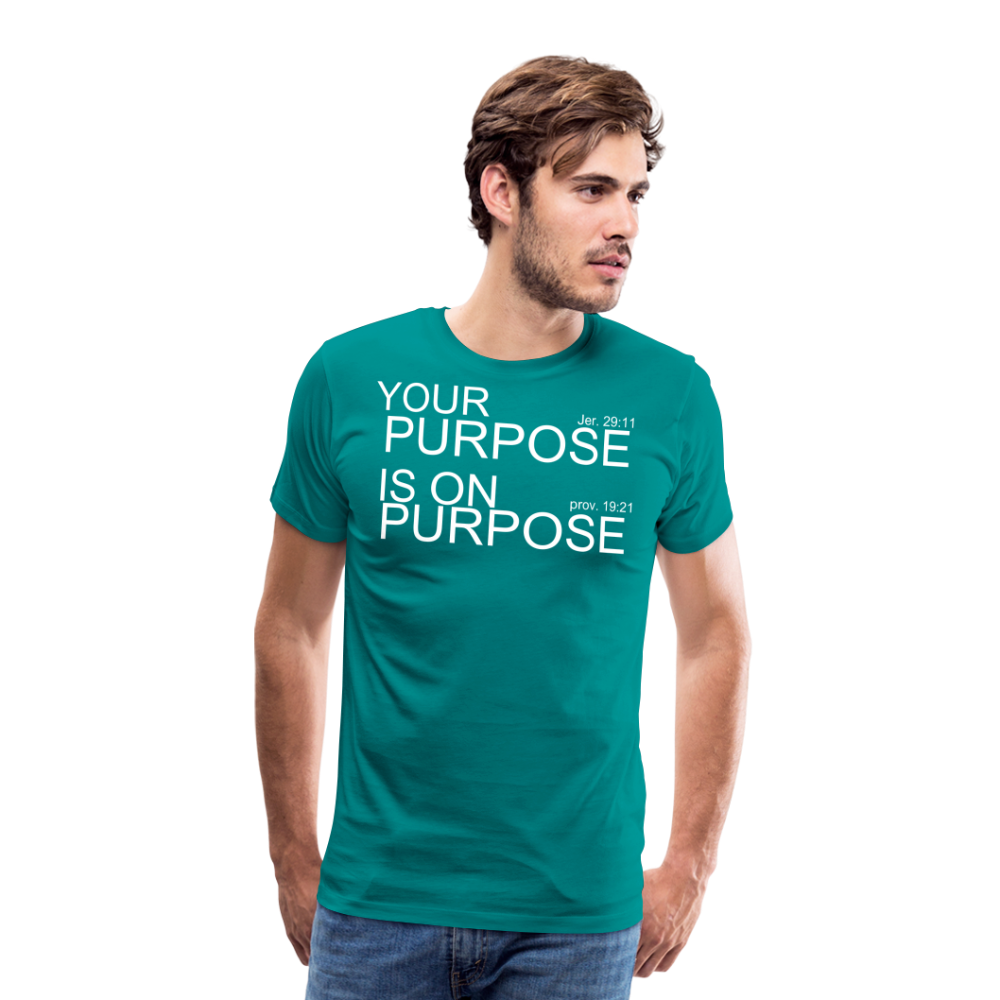 Purpose X2 Men's Premium T-Shirt - teal