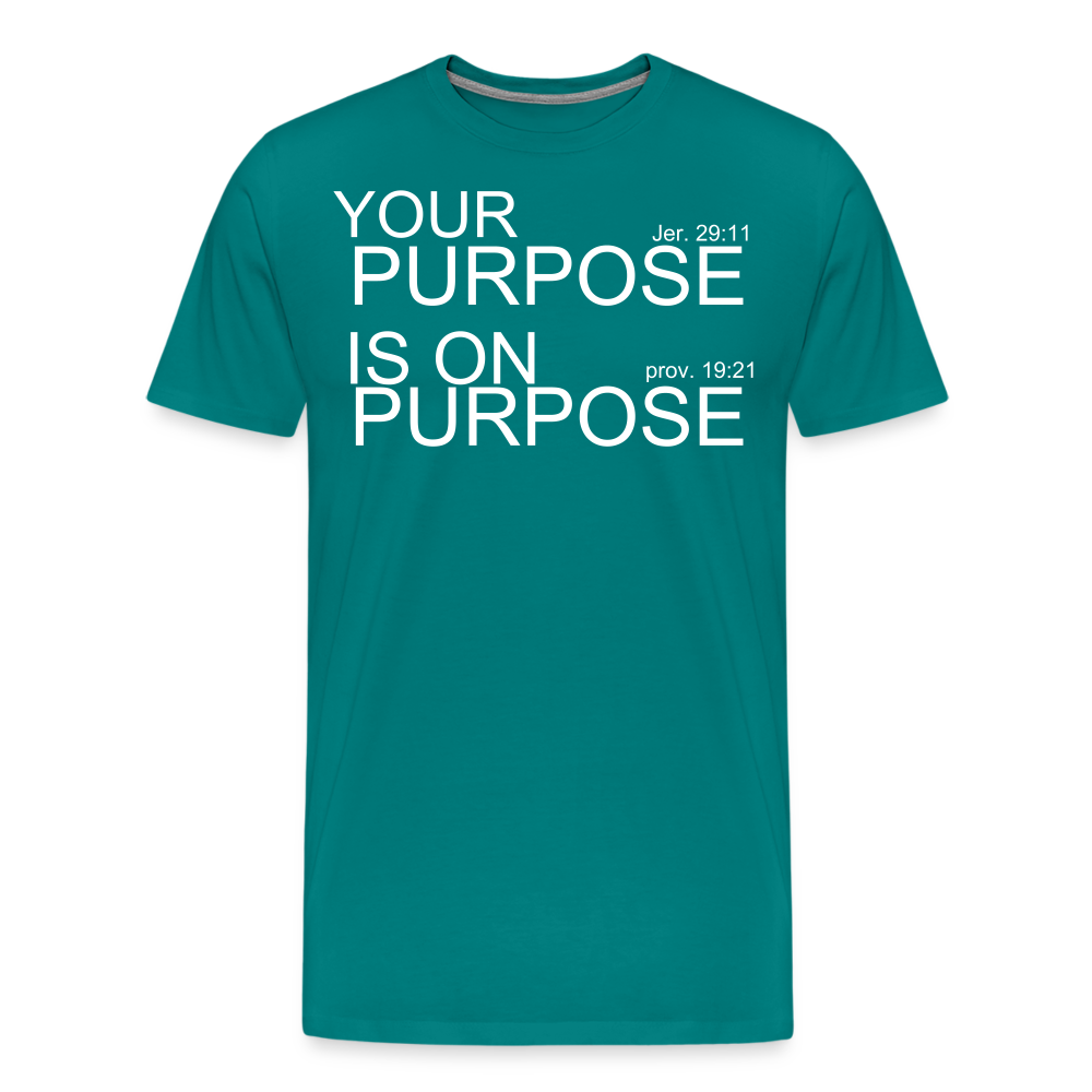 Purpose X2 Men's Premium T-Shirt - teal