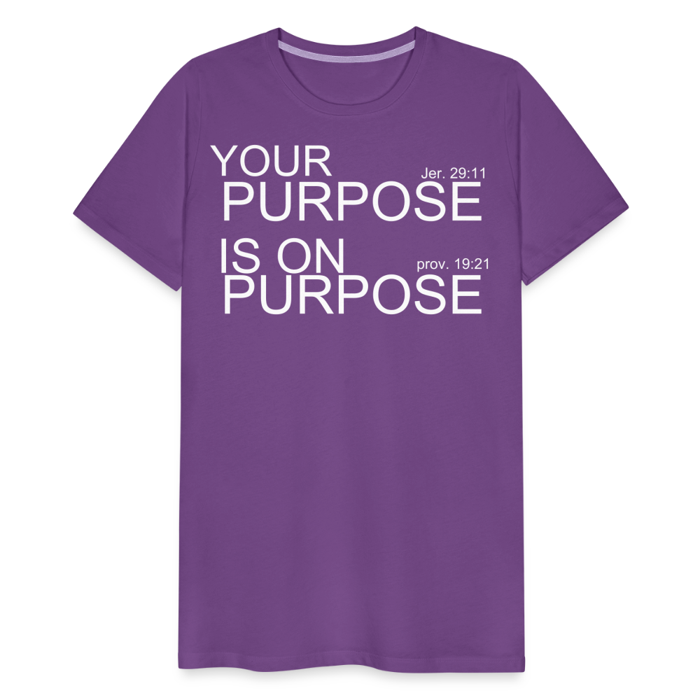 Purpose X2 Men's Premium T-Shirt - purple