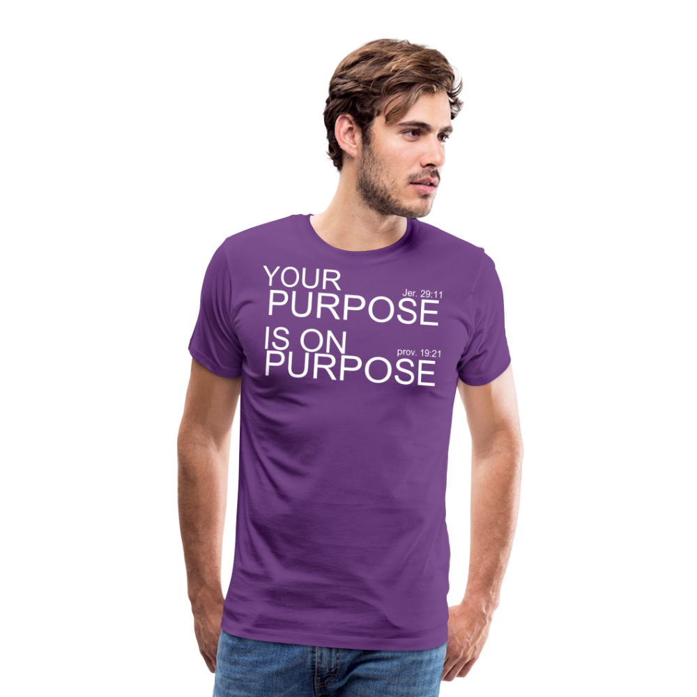 Purpose X2 Men's Premium T-Shirt - purple