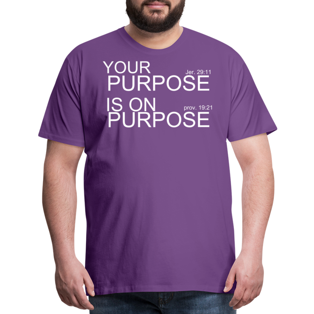 Purpose X2 Men's Premium T-Shirt - purple