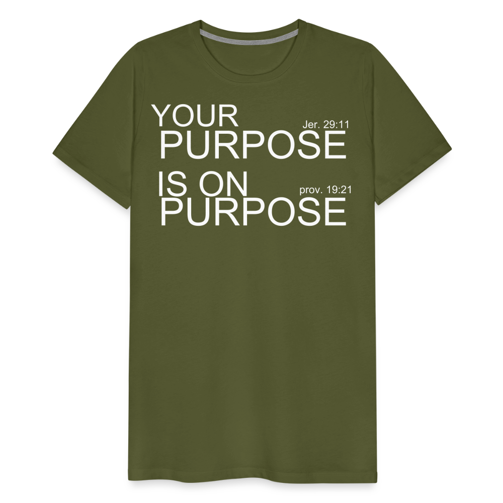 Purpose X2 Men's Premium T-Shirt - olive green