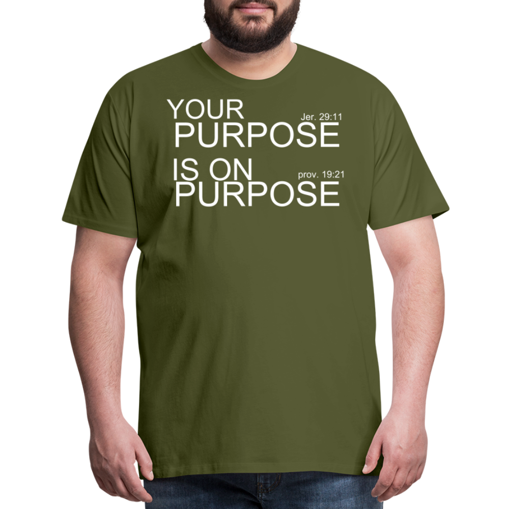 Purpose X2 Men's Premium T-Shirt - olive green