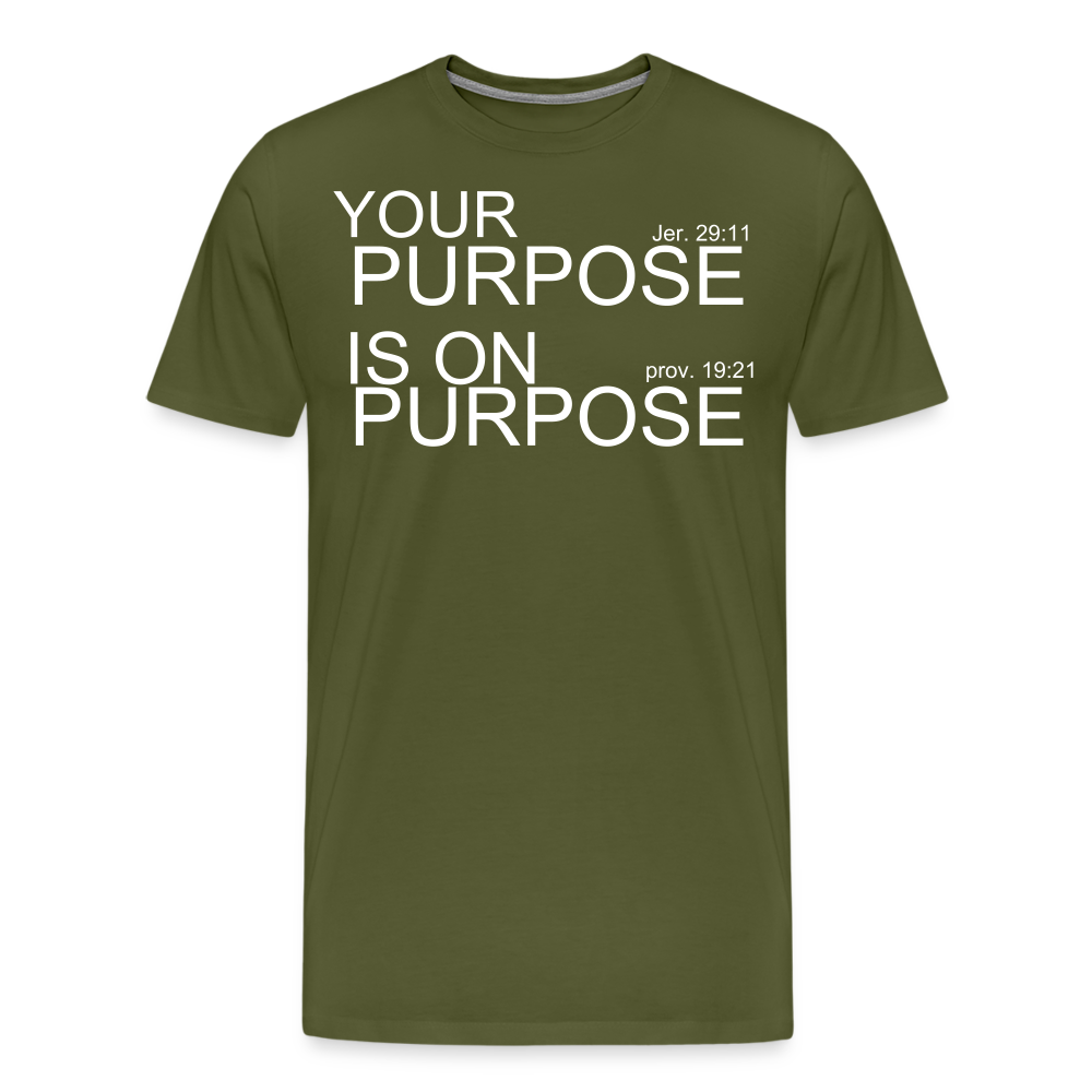 Purpose X2 Men's Premium T-Shirt - olive green