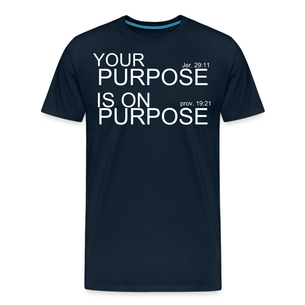 Purpose X2 Men's Premium T-Shirt - deep navy