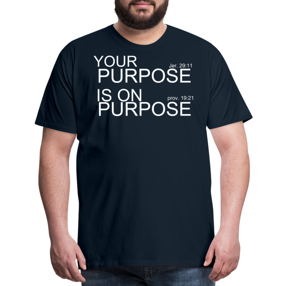 Purpose X2 Men's Premium T-Shirt - deep navy