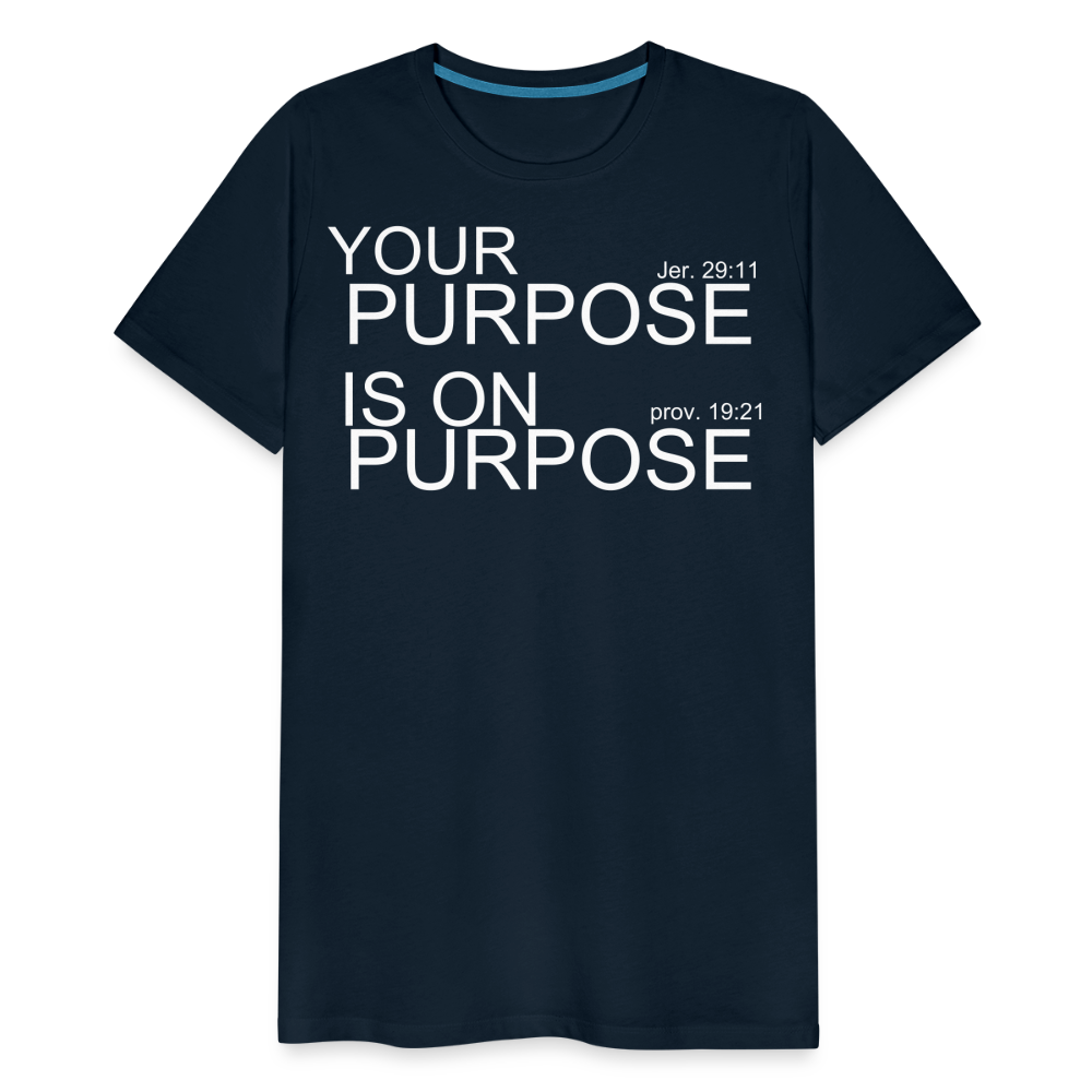 Purpose X2 Men's Premium T-Shirt - deep navy