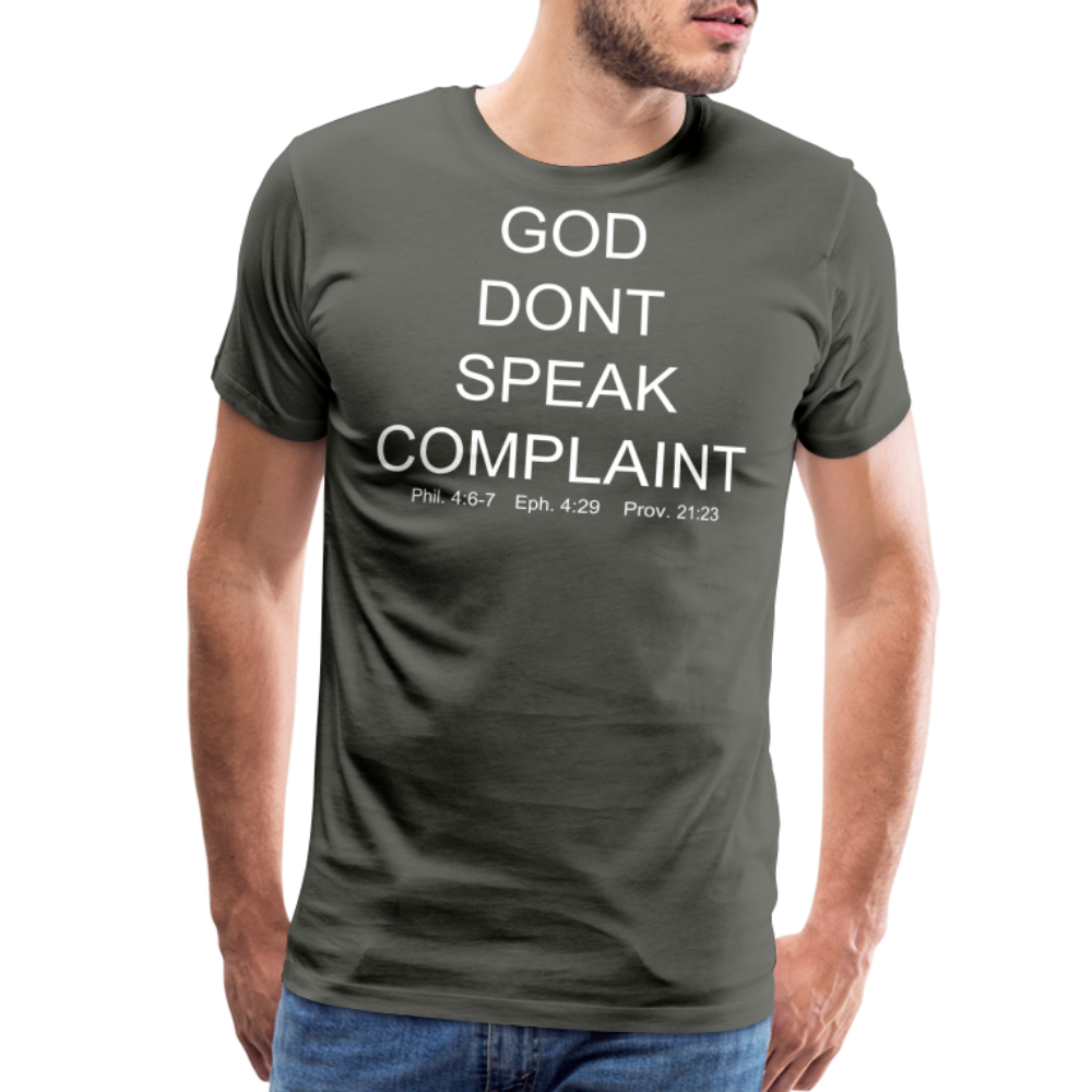 Don't Complain Men's Premium T-Shirt - asphalt gray