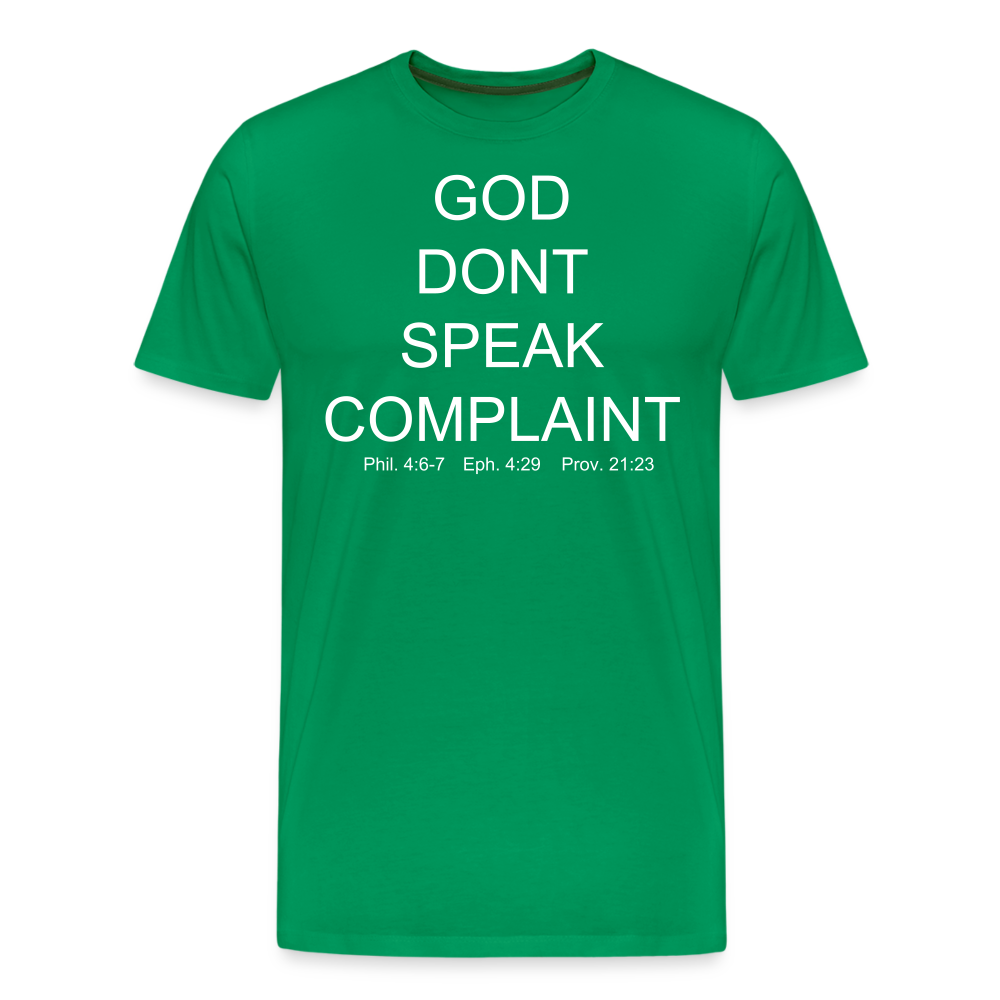 Don't Complain Men's Premium T-Shirt - kelly green