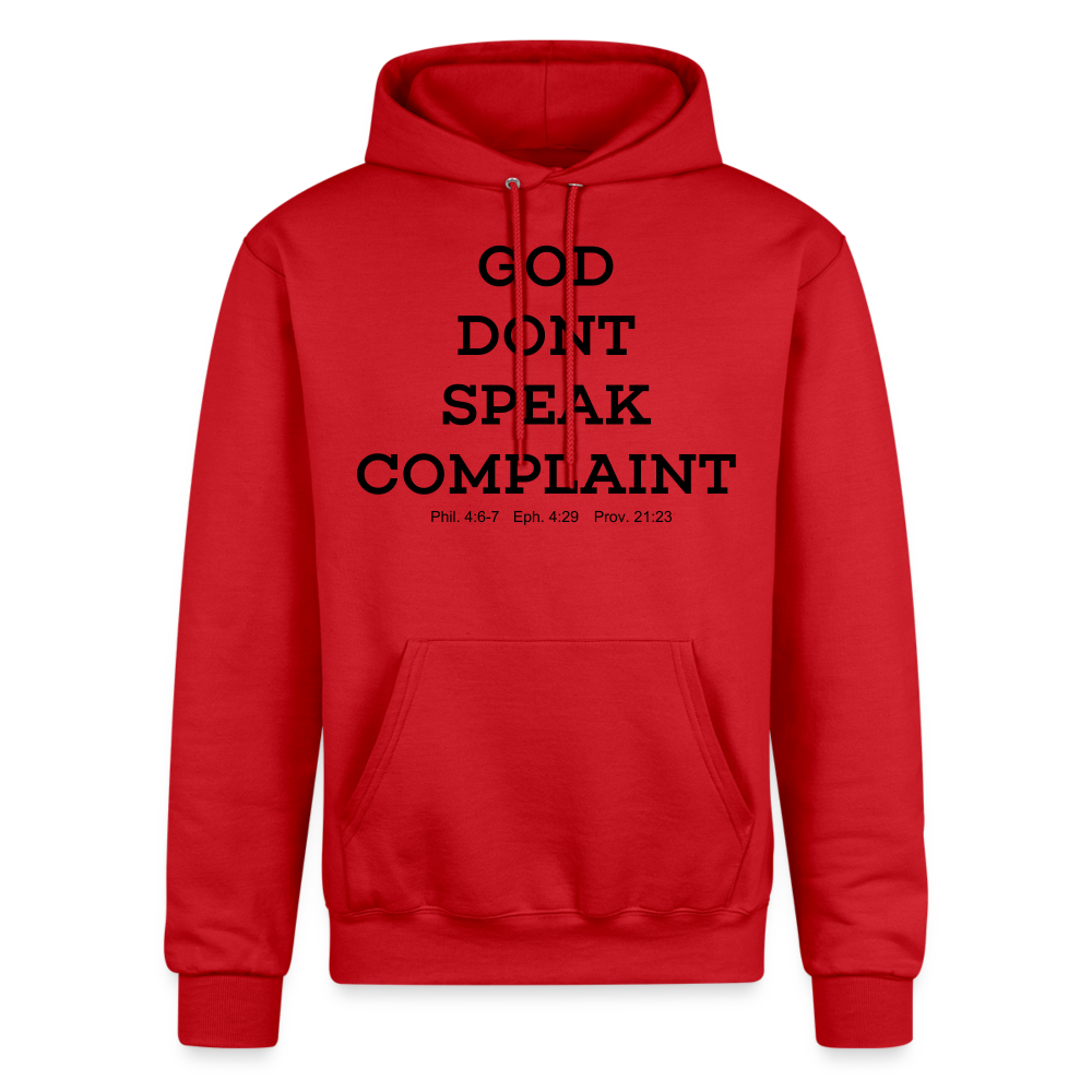 Don't Complain Champion Unisex Powerblend Hoodie - Scarlet