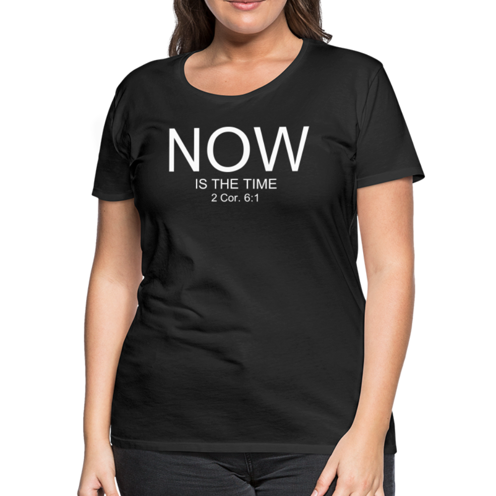 NOW Women’s Premium T-Shirt - black