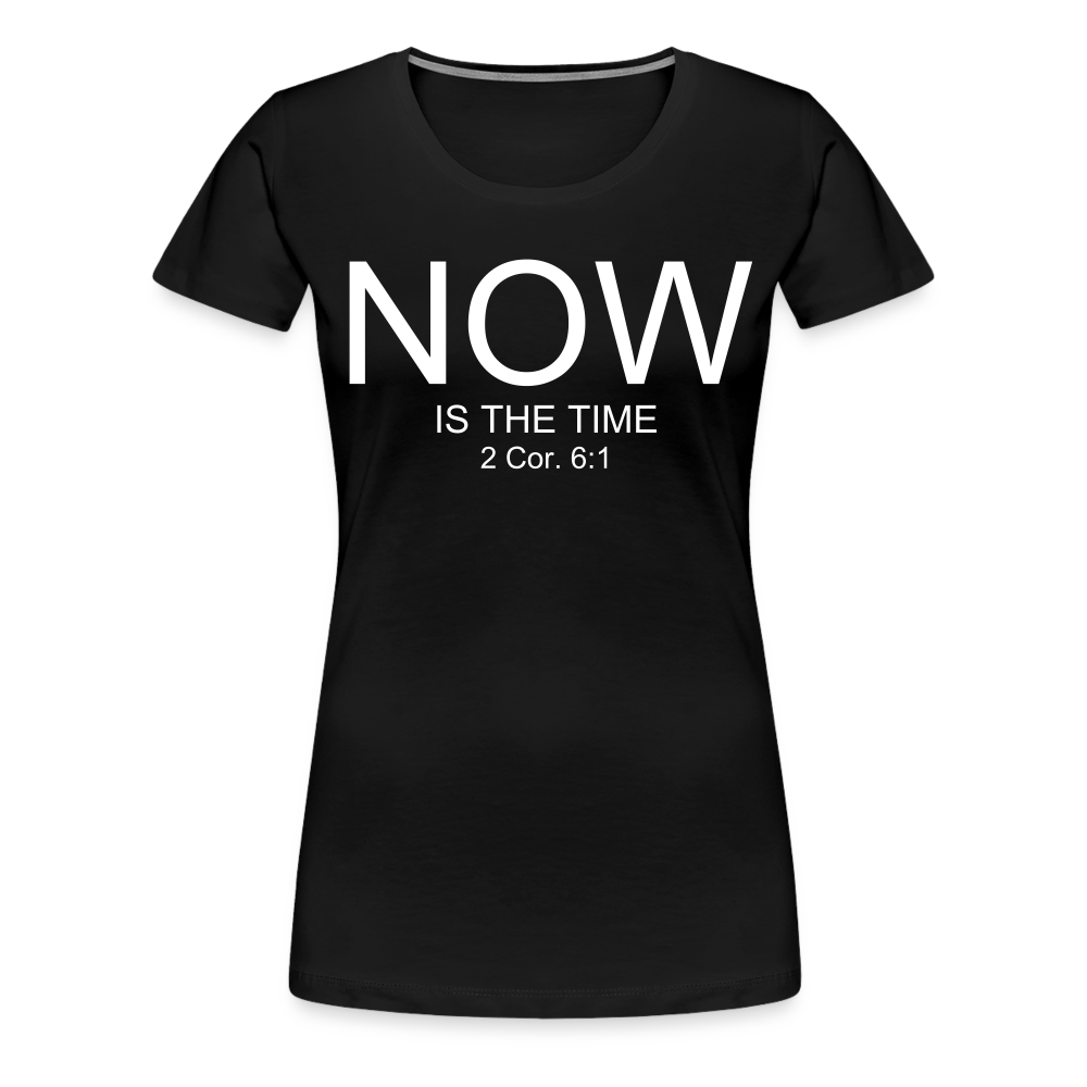 NOW Women’s Premium T-Shirt - black
