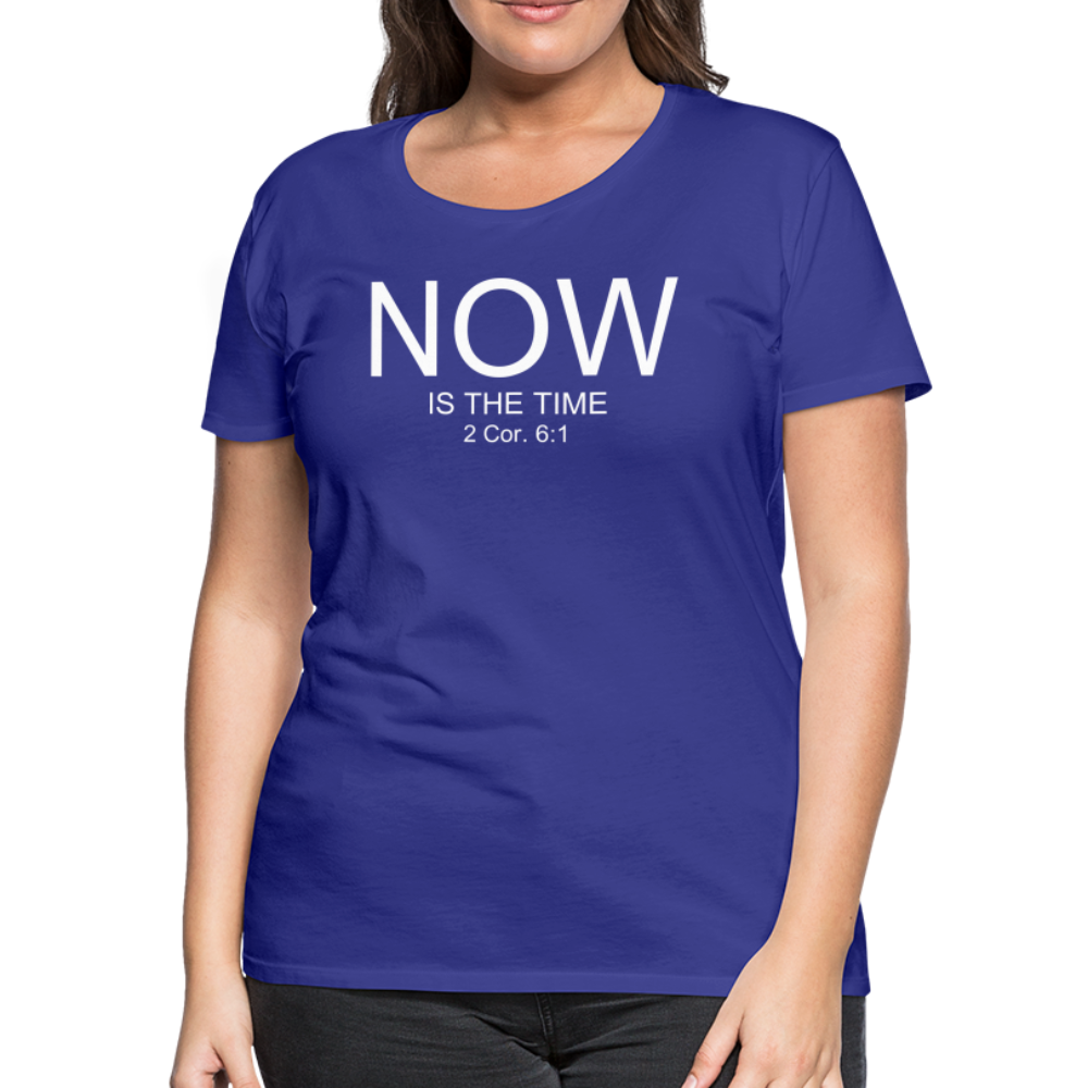 NOW Women’s Premium T-Shirt - royal blue