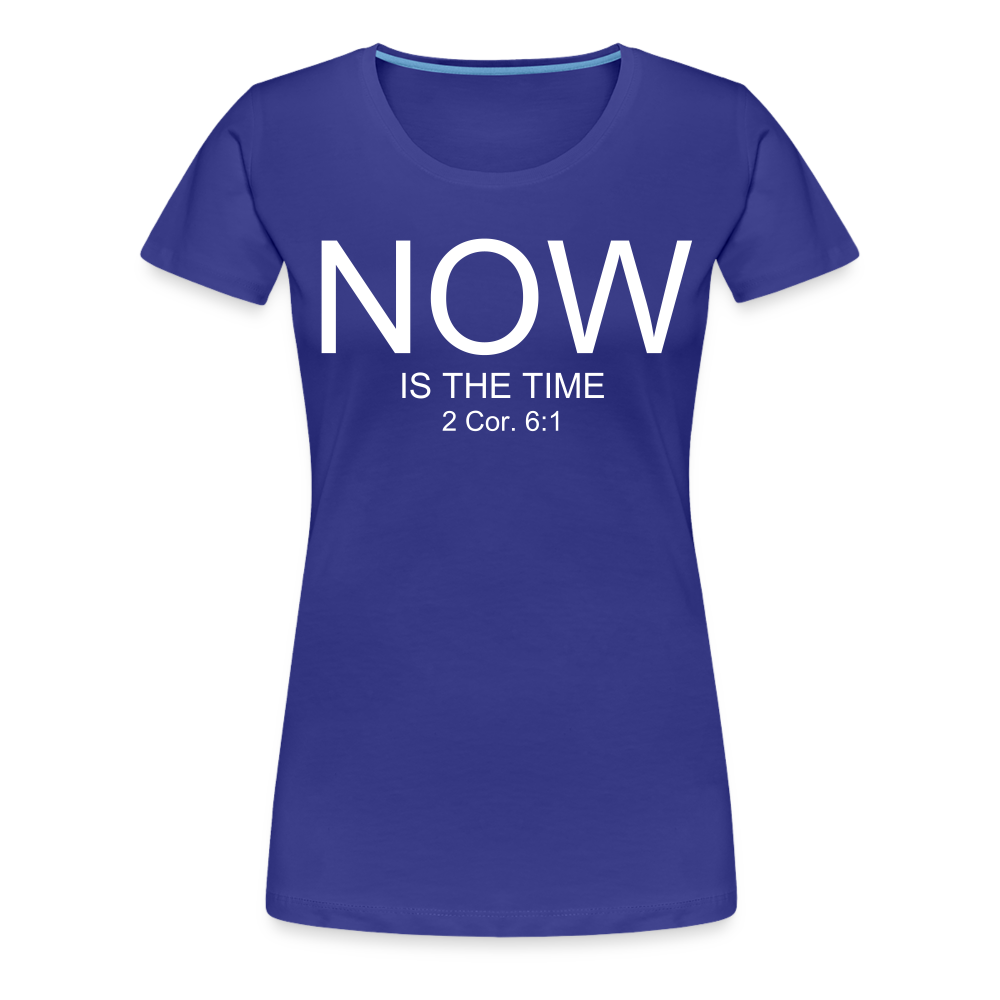 NOW Women’s Premium T-Shirt - royal blue