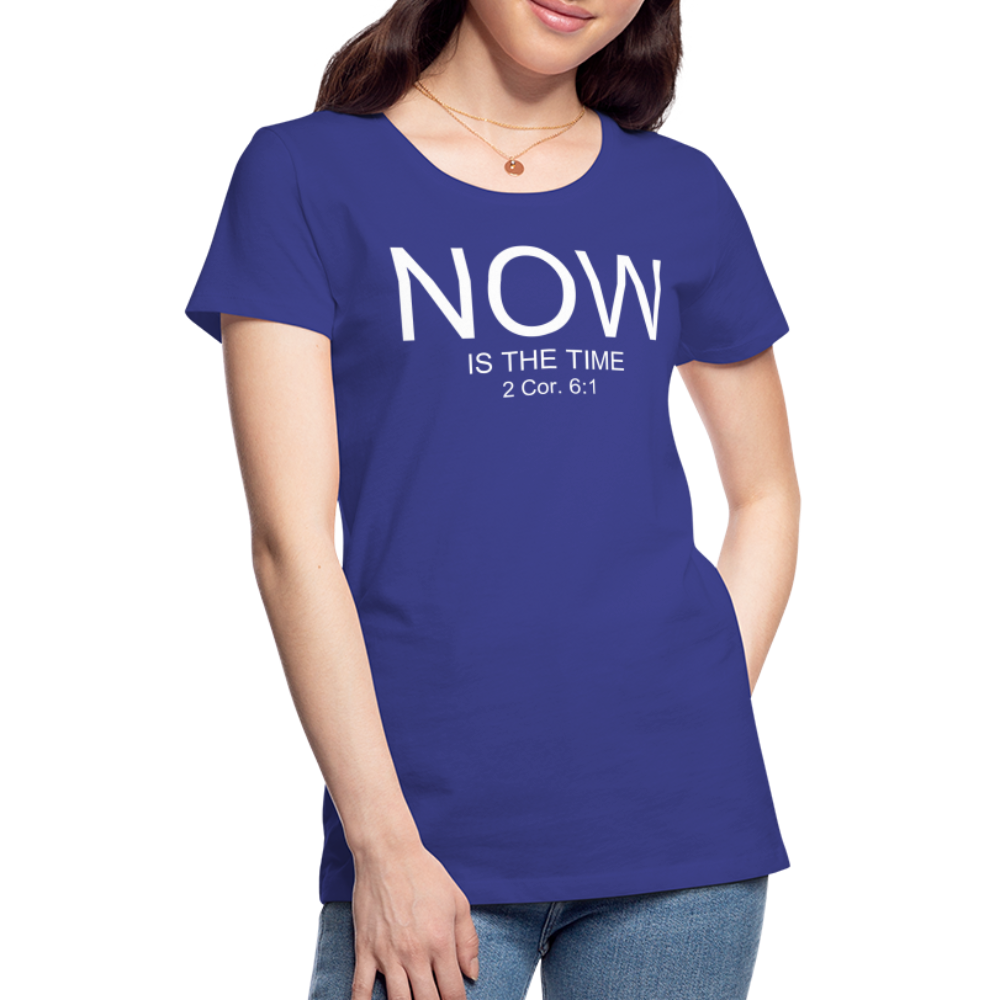 NOW Women’s Premium T-Shirt - royal blue