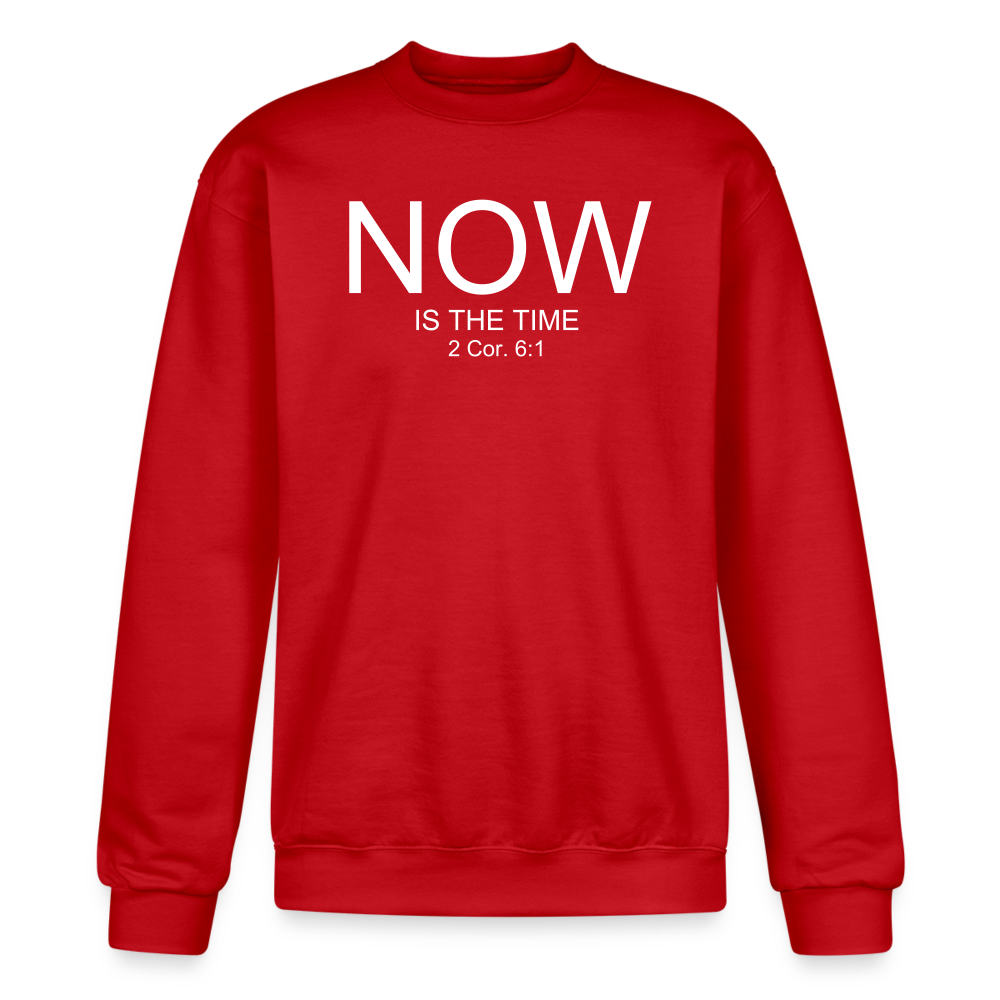 NOW Champion Unisex Powerblend Sweatshirt - Scarlet