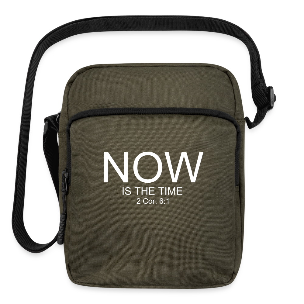 NOW Upright Crossbody Bag - olive