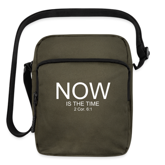 NOW Upright Crossbody Bag - olive