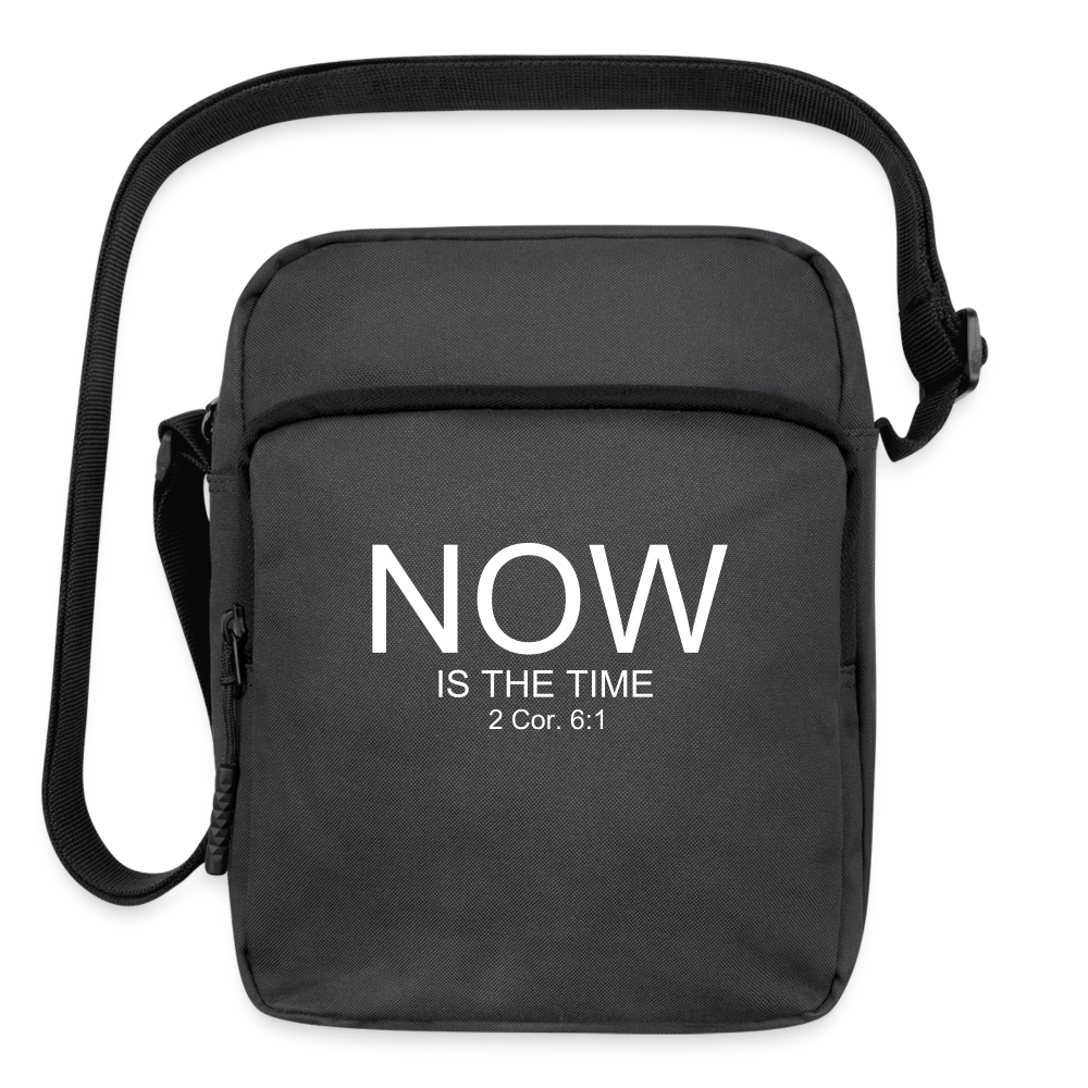 NOW Upright Crossbody Bag - charcoal grey