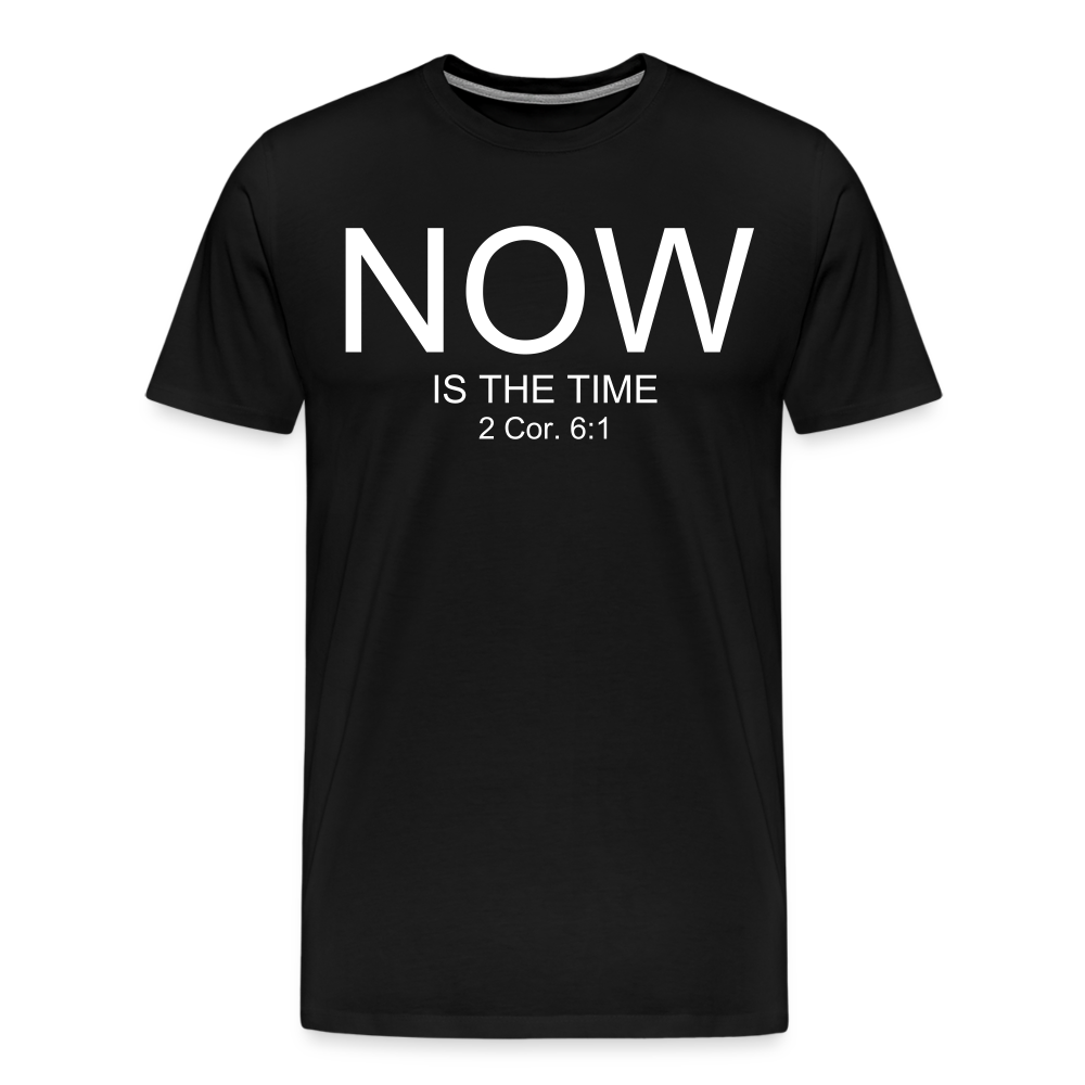 NOW Men's Premium T-Shirt - black