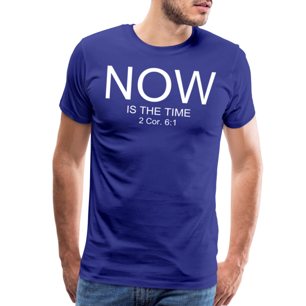 NOW Men's Premium T-Shirt - royal blue