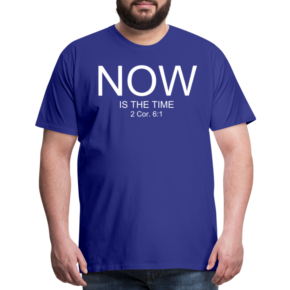 NOW Men's Premium T-Shirt - royal blue