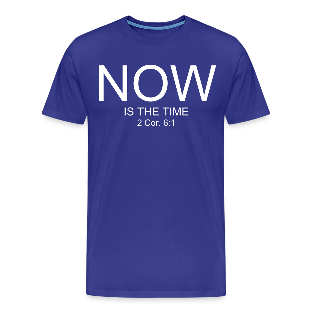 NOW Men's Premium T-Shirt - royal blue