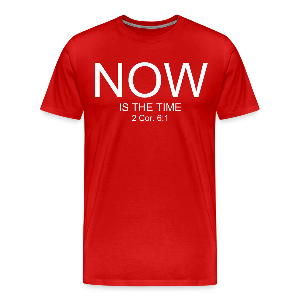 NOW Men's Premium T-Shirt - red