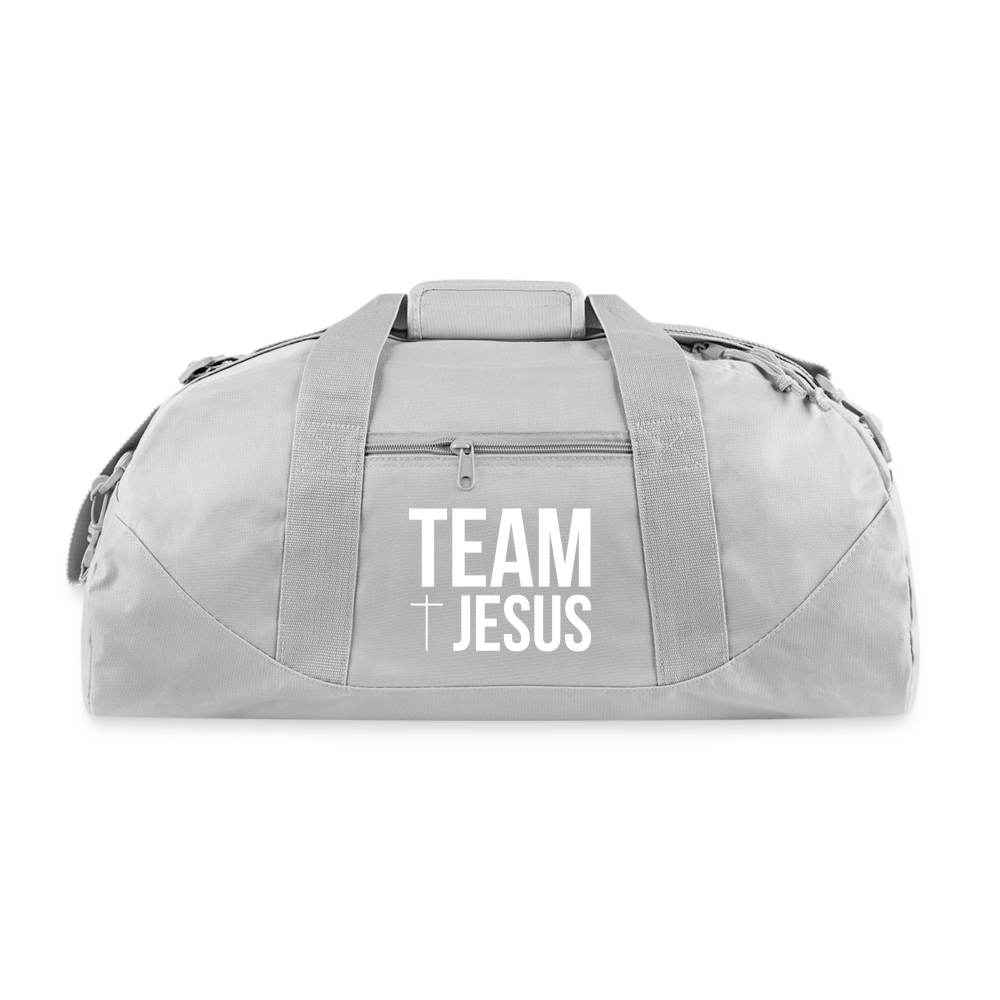 Team Jesus Recycled Duffel Bag - gray