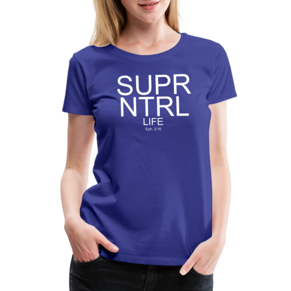 Supernatural Life Women’s Premium T-Shirt - royal blue