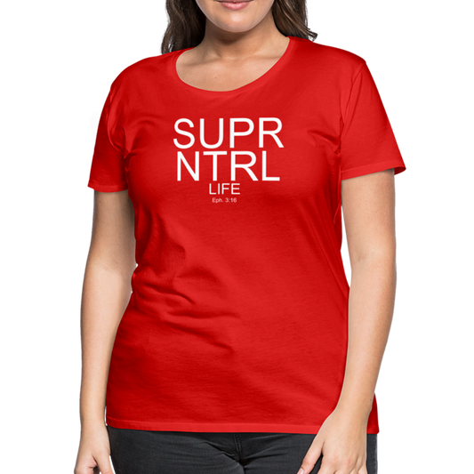 Supernatural Life Women’s Premium T-Shirt - red
