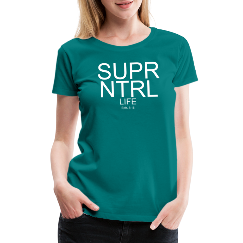 Supernatural Life Women’s Premium T-Shirt - teal