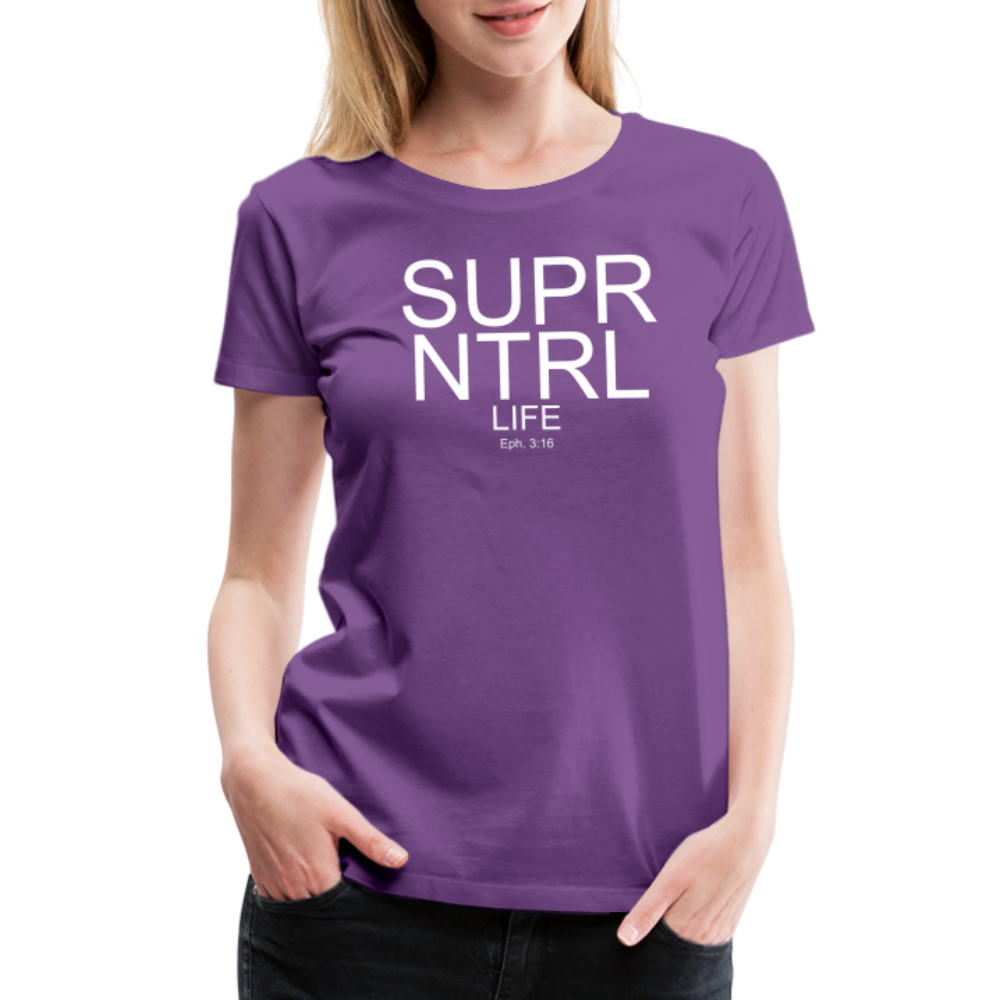 Supernatural Life Women’s Premium T-Shirt - purple