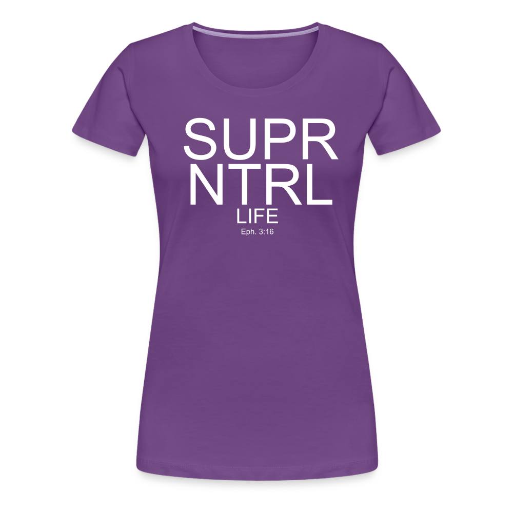 Supernatural Life Women’s Premium T-Shirt - purple