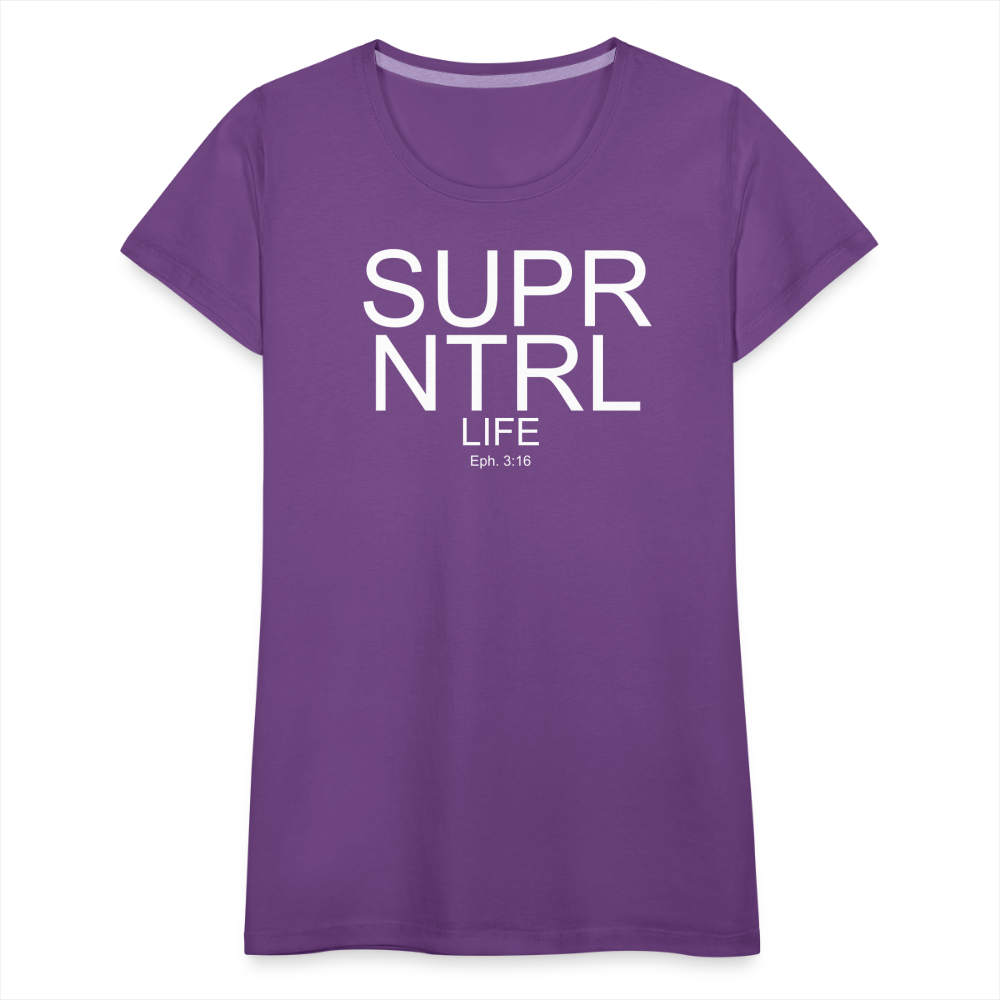 Supernatural Life Women’s Premium T-Shirt - purple