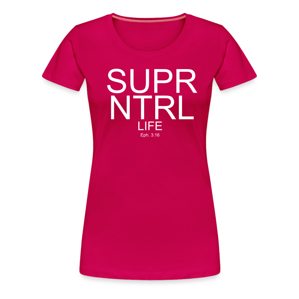 Supernatural Life Women’s Premium T-Shirt - dark pink