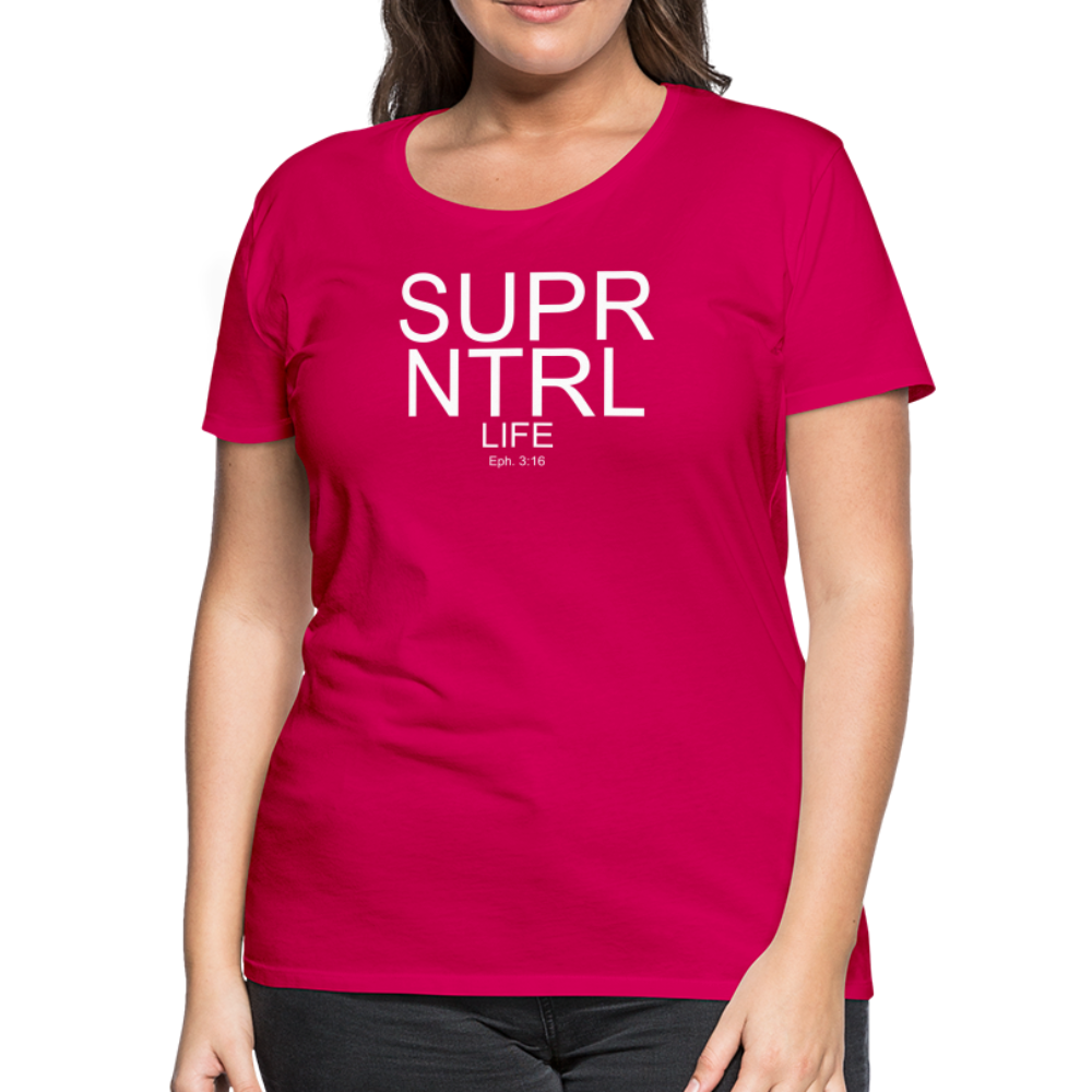 Supernatural Life Women’s Premium T-Shirt - dark pink