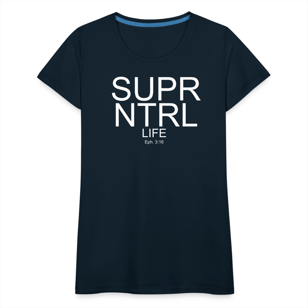 Supernatural Life Women’s Premium T-Shirt - deep navy