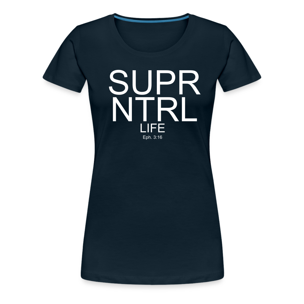 Supernatural Life Women’s Premium T-Shirt - deep navy