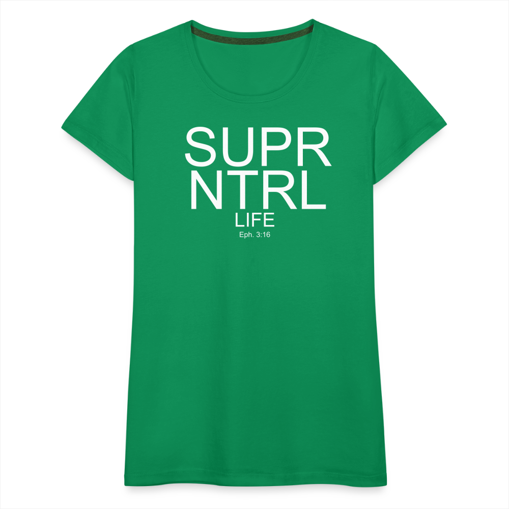 Supernatural Life Women’s Premium T-Shirt - kelly green