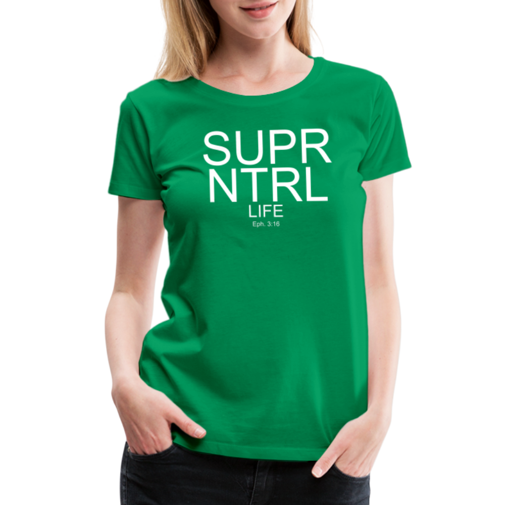 Supernatural Life Women’s Premium T-Shirt - kelly green