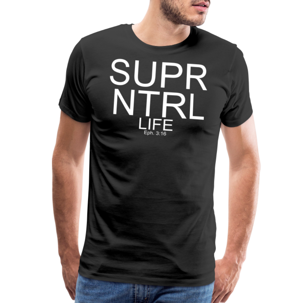 Super Natural Life Men's Premium T-Shirt - black