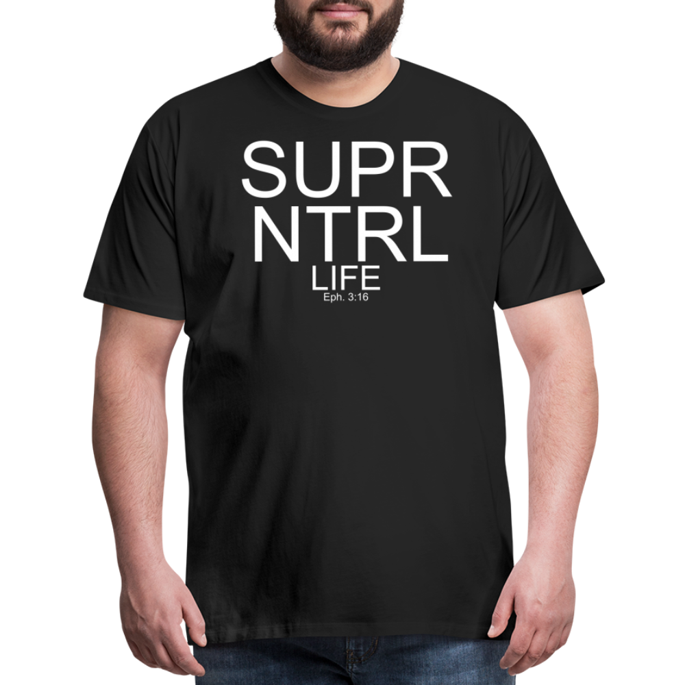 Super Natural Life Men's Premium T-Shirt - black