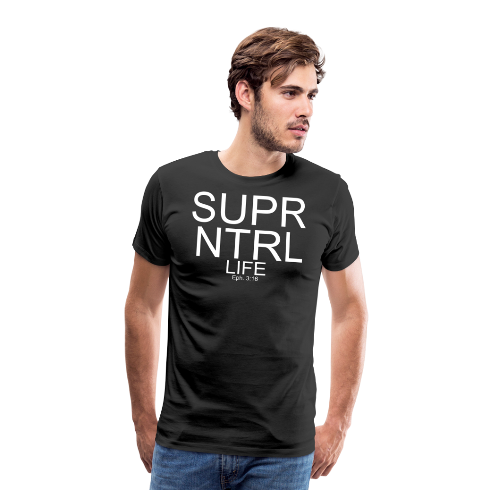 Super Natural Life Men's Premium T-Shirt - black