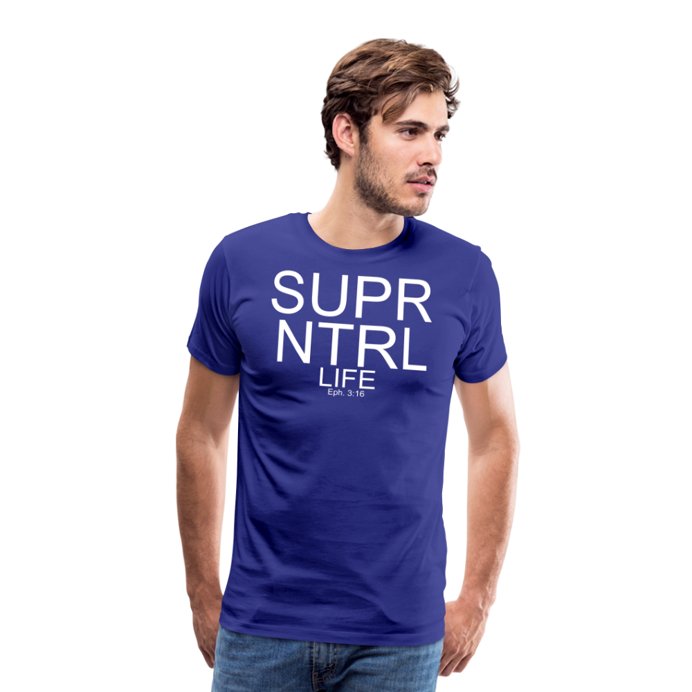 Super Natural Life Men's Premium T-Shirt - royal blue