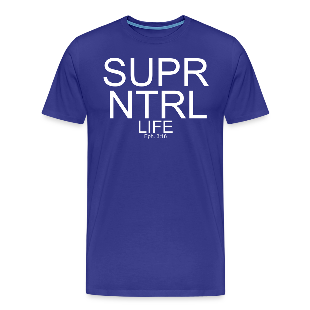 Super Natural Life Men's Premium T-Shirt - royal blue