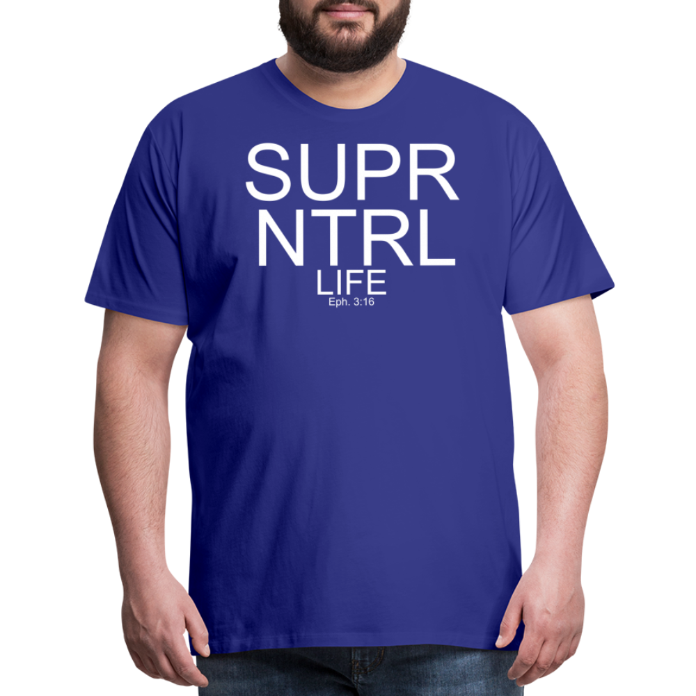 Super Natural Life Men's Premium T-Shirt - royal blue