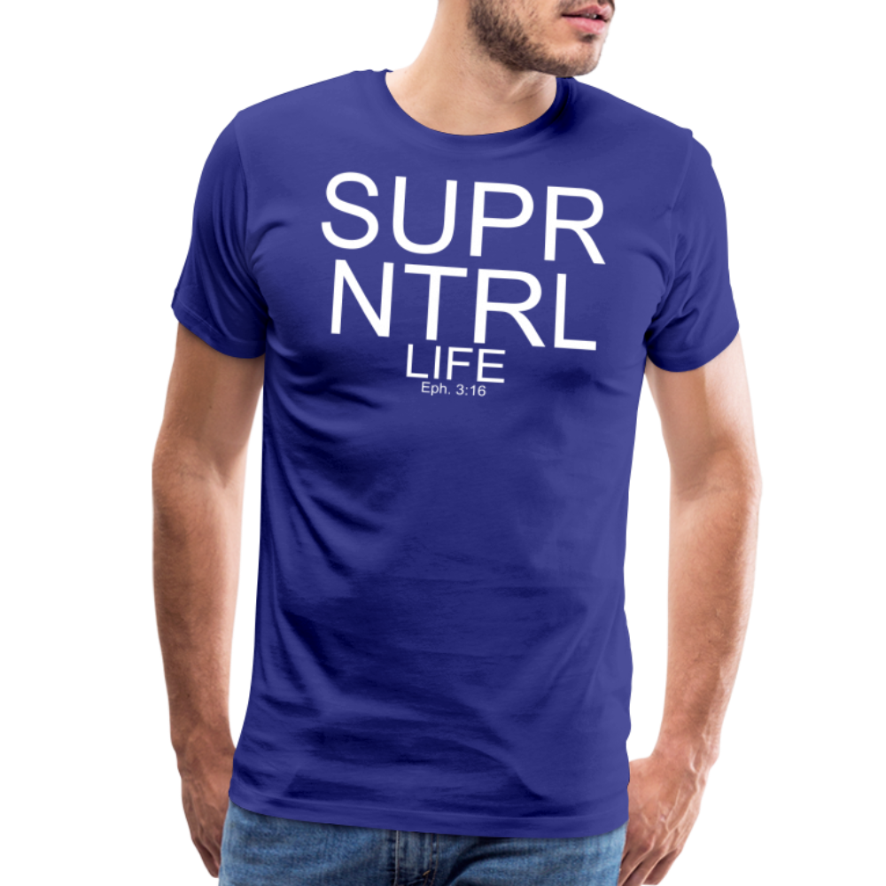Super Natural Life Men's Premium T-Shirt - royal blue