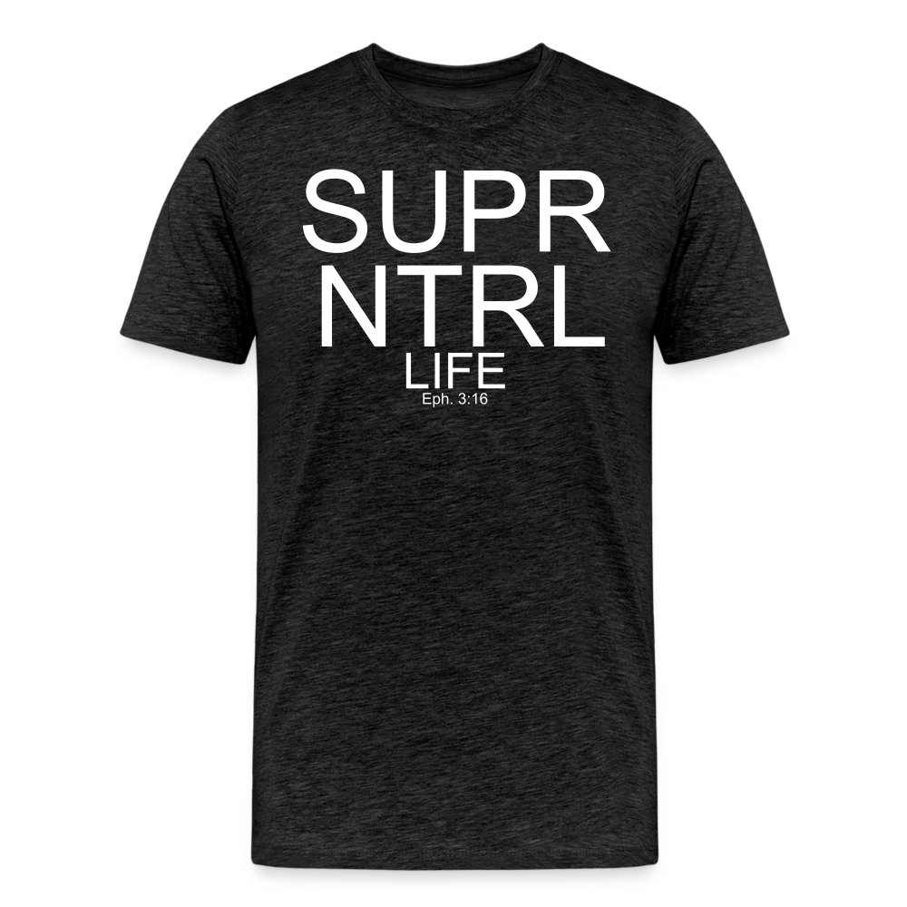 Super Natural Life Men's Premium T-Shirt - charcoal grey
