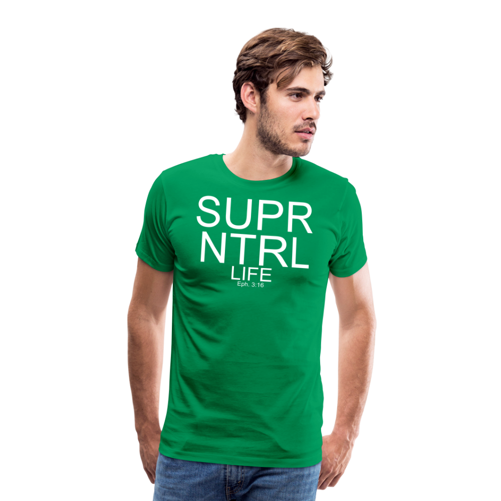 Super Natural Life Men's Premium T-Shirt - kelly green
